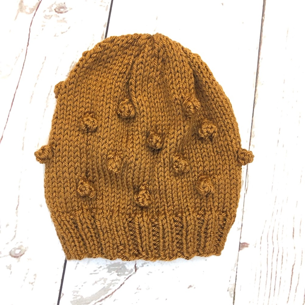 Bobbly Knit Beanie